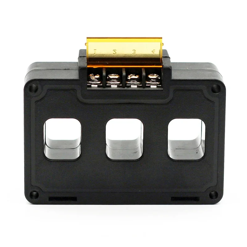 CT5 three phase current transformer 50/5A 100/5A 200/5A 300/5A 3 IN 1 ac sensor CT working with CM1 MCCB