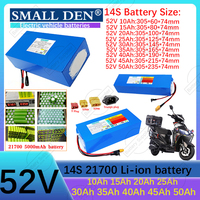 52V 45Ah 50Ah 15Ah 20Ah 25Ah 30Ah 40Ah 35Ah 21700 Lithium battery pack 2000W High Power For Electric motorcycle scooter With BMS