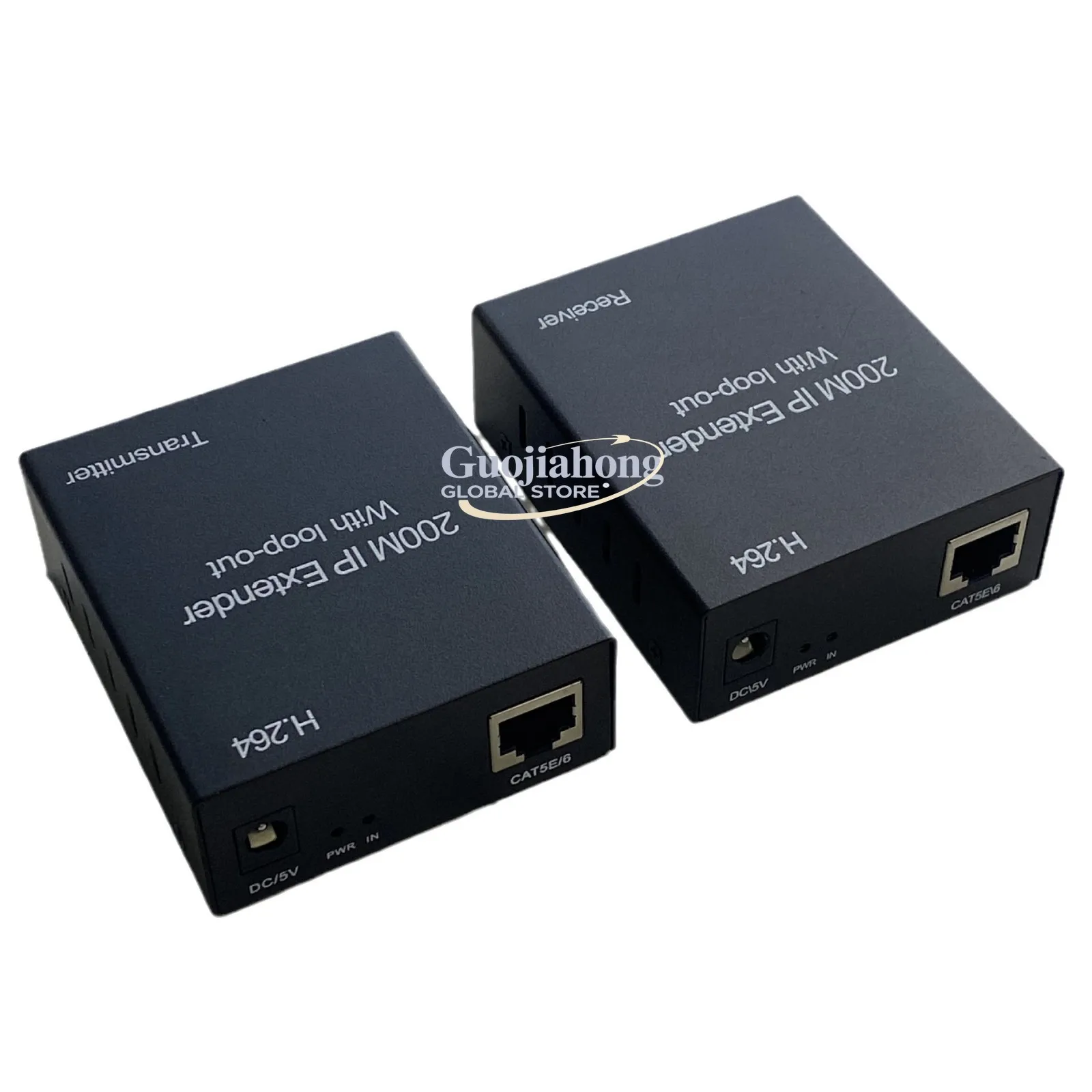 

Трансграничный IP-удлинитель 200М, сетевой коммутатор 1 порт, 200 метров, сетевой кабель RJ45