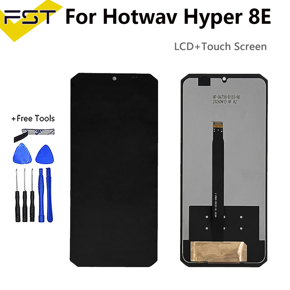 For Hotwav Hyper 8E LCD Display+Touch Screen Display Glass Panel Replacement For Hotwav Hyper8E LCD Screen Repair Parts