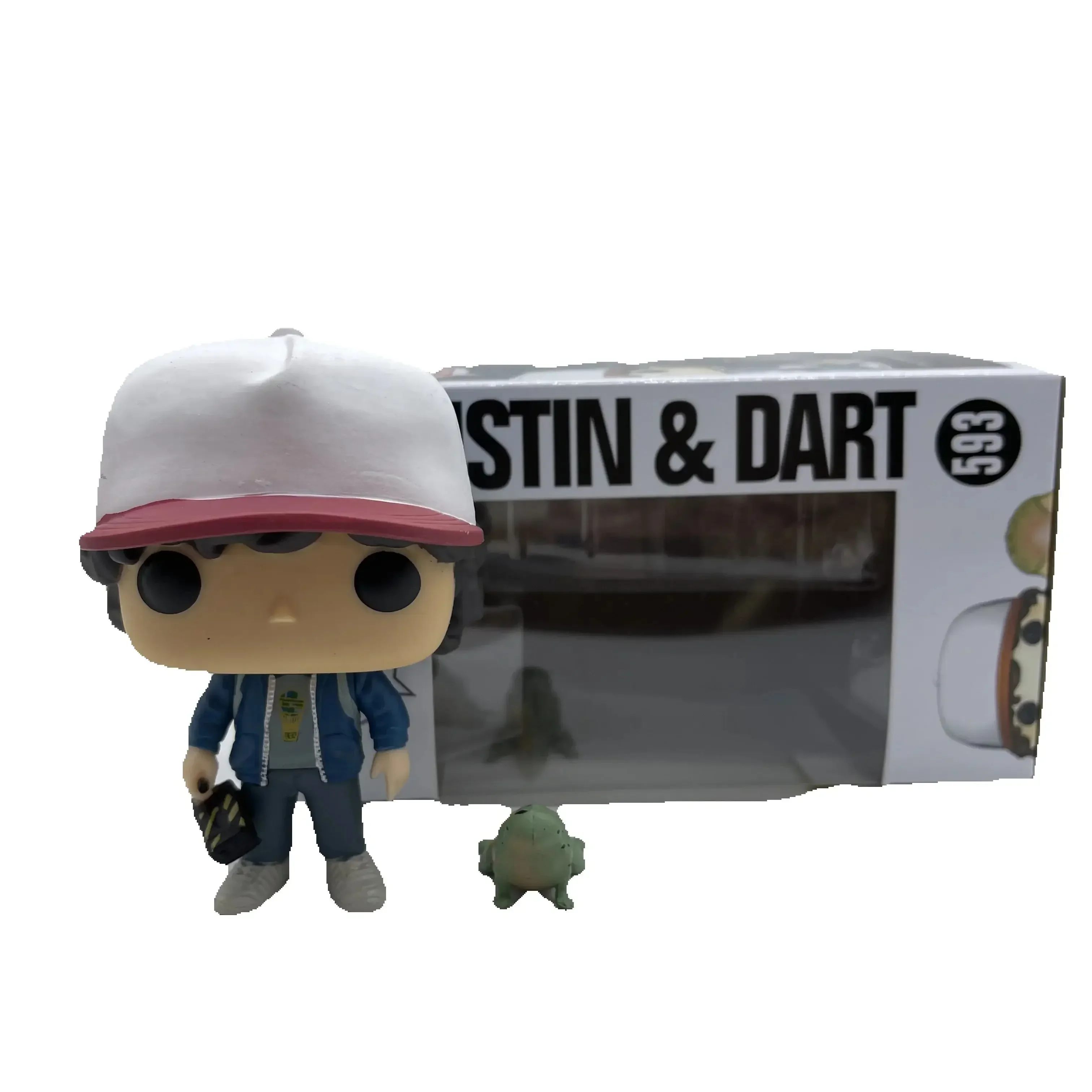 ديكور سطح المكتب الجديد من Popstyle Stranger Dustin Dart # 593 مجموعة محدودة من شخصيات الحركة البلاستيكية لألعاب عيد الميلاد للأطفال