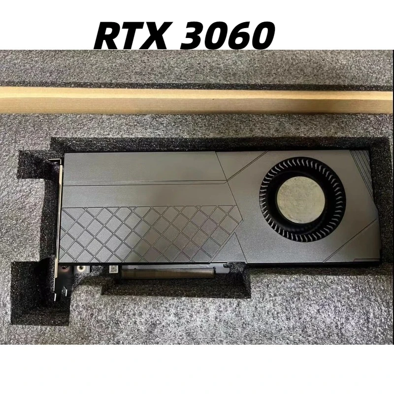 

RTX 3060 12 ГБ GDDR6 GPU Founders Edition Высокопроизводительная видеокарта с турбо-охлаждением