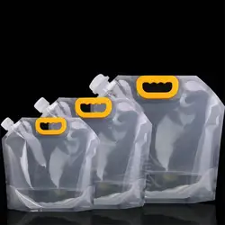 Plastic Water Spout Bag Reusable Liquid Drinking Bottle Portable Large-capacity Thickened Chinese Medicine Liquid Packaging Bag