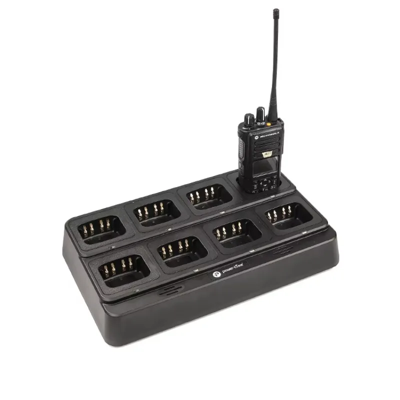وقت الطاقة TC780 استبدال 8 اتجاهات وحدة محطة شاحن لاسلكي تخاطب سريع لأجهزة الراديو اتجاهين Hytera TC-780