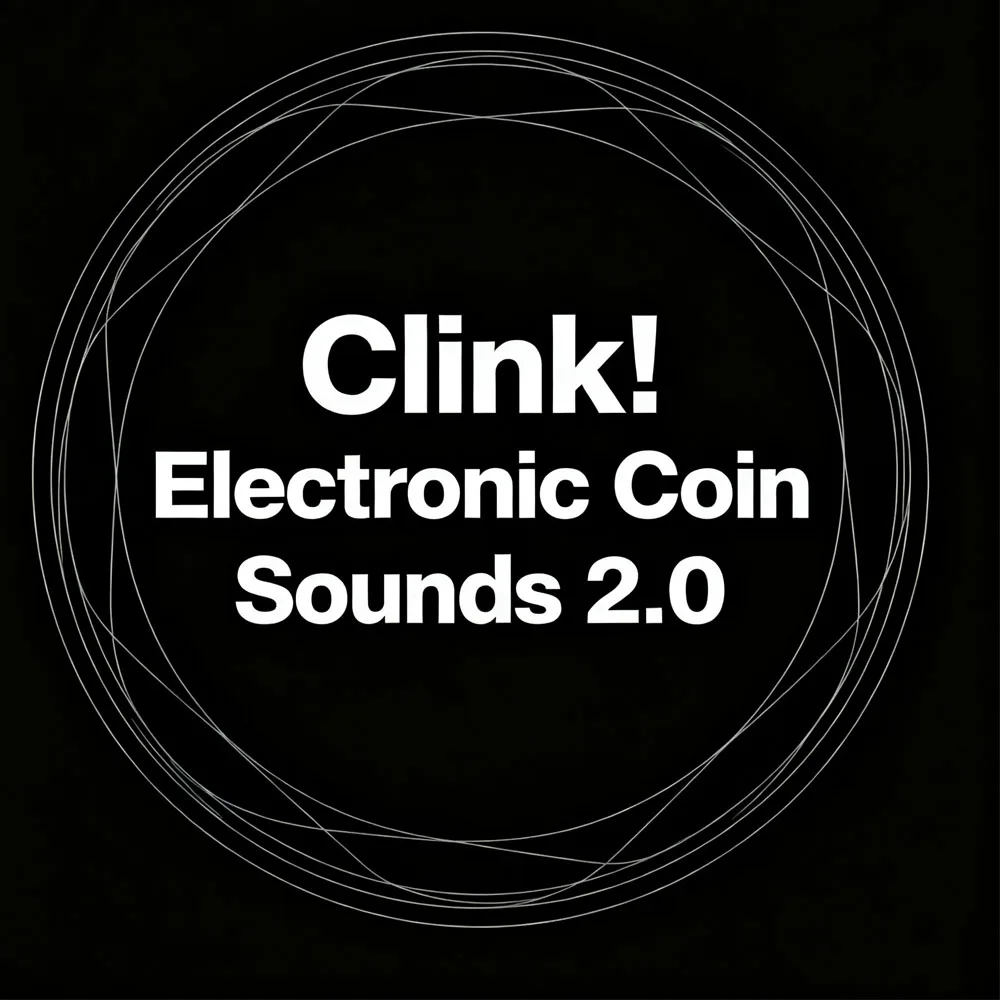 Clink! Suoni elettronici per monete 2.0 Trucchi magici Espedienti per maghi professionisti Puntelli da palcoscenico per monete da vicino