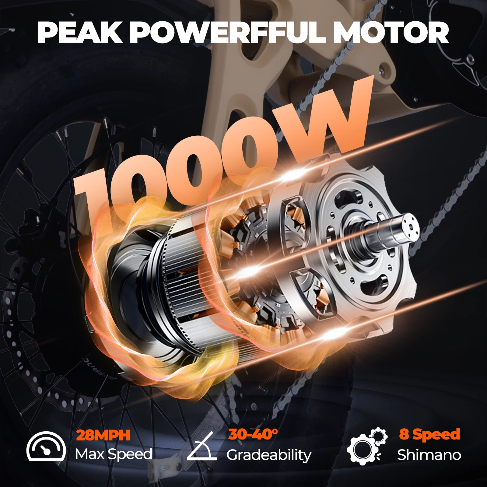 1000 Вт горный электрический велосипед для взрослых 48V20AH электрический велосипед в мотоцикле 20-дюймовый электрический велосипед с двойным масляным диском внедорожный электрический велосипед