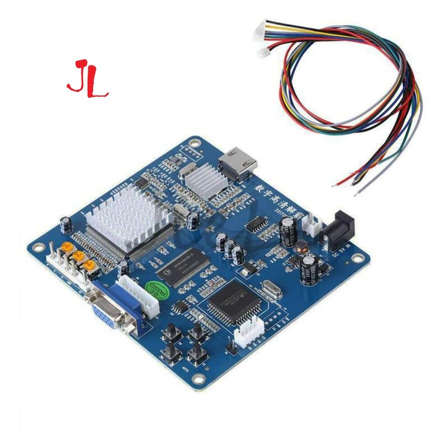 

NEW CGA TO HDMI Vedio Converter RGBS / CGA / EGA To HDMI Converting Board PCB for HD LCD Monitor Arcade Game Cabinet Machine