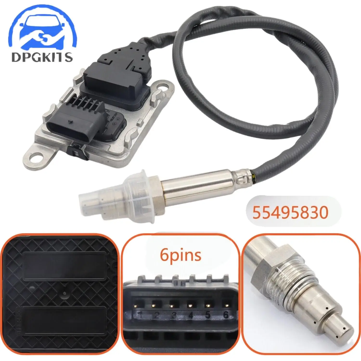 

DPGKITS 1Pc Front Nox Sensor For Chevrolet Equinox LT Premier GMC Terrain SLE SLT 4 Cyl 1.6 L DIESEL 2018-2019 55495830 55515864