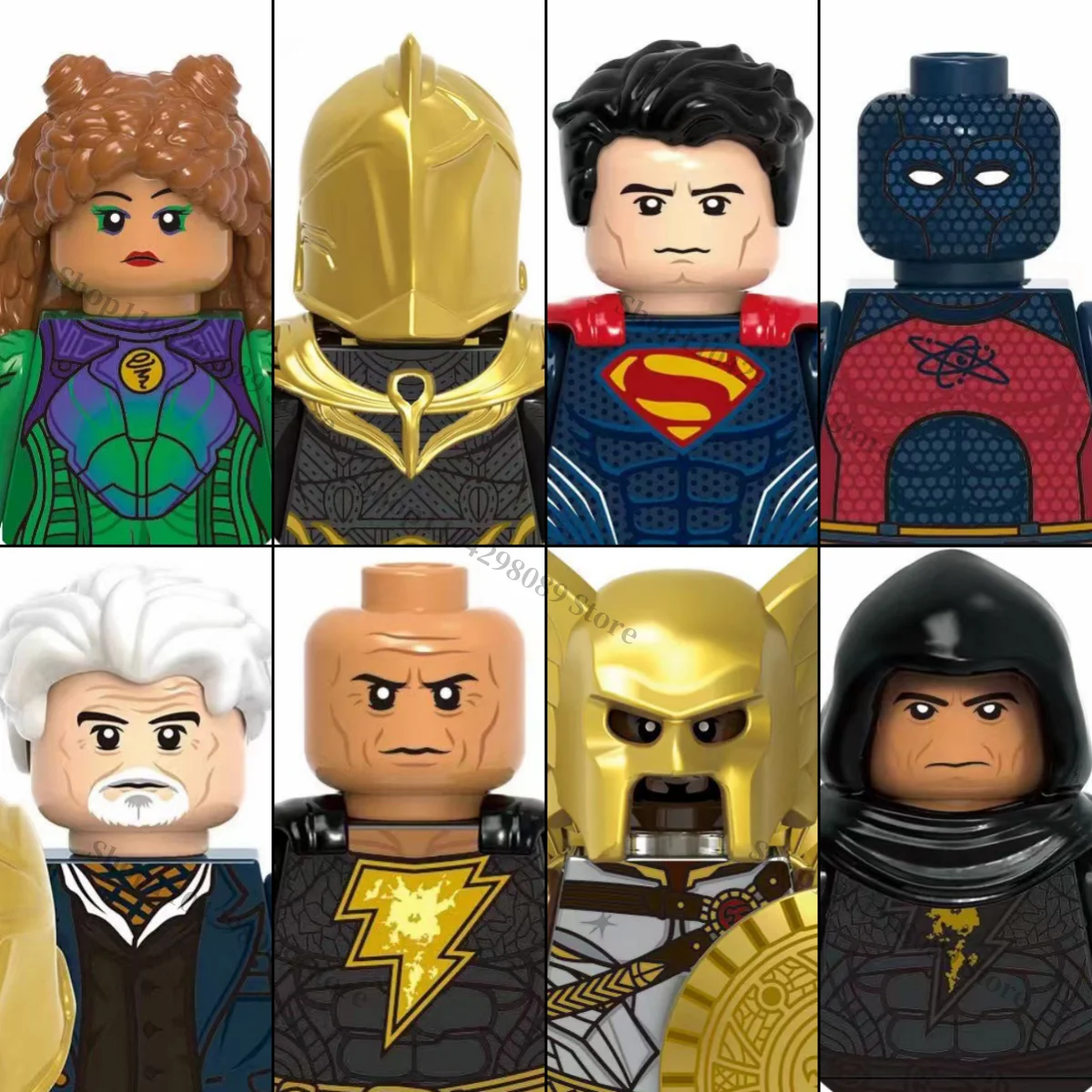 

Marvel Superhero X0349 anime characte Atom Smasher Cyclone Building blocks children's mini brick toys holiday birthday gifts