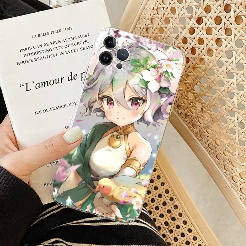 Princess Connect Kokoro Natsume Phone Case For iPhone 14 13 12 Mini 11 Pro XS Max X XR SE 6 7 8 Plus Soft Silicone Cover