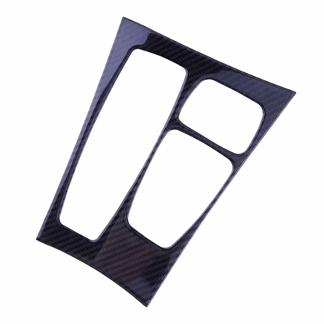 

Car Front Gear Shift Box Panel Cover Trim Frame Decor Fit for BMW X5 E70 X6 E71 2009 2010 2011 2012 2013 LHD Carbon Fiber Black