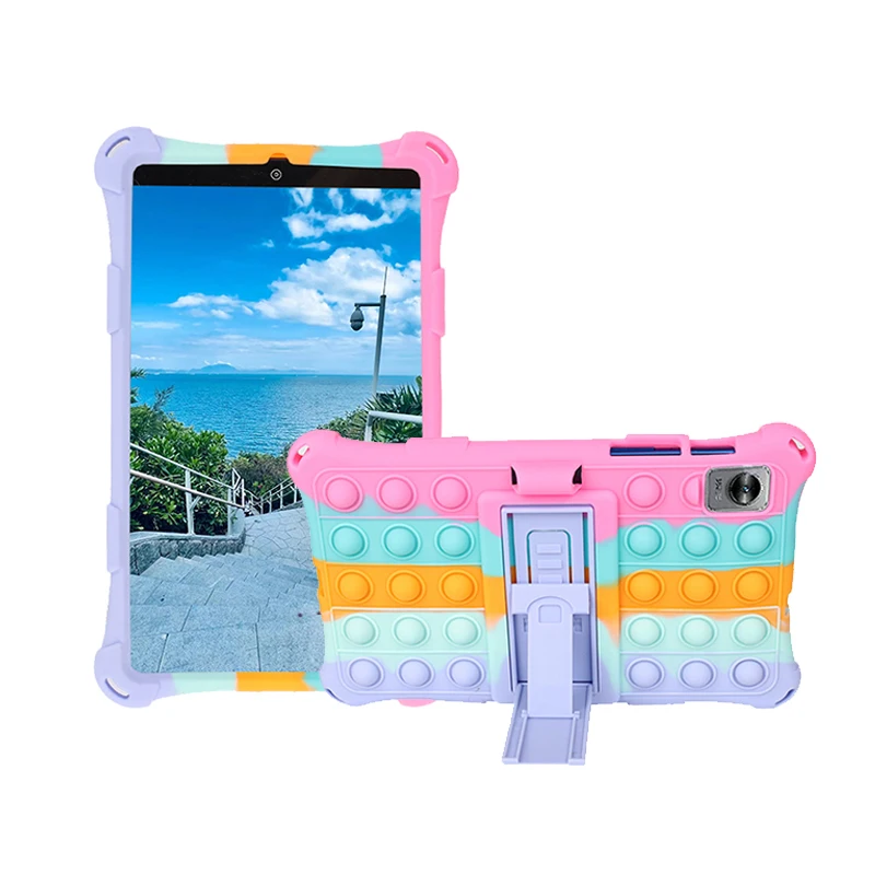 Soft Silicon Stand Case Cover For CHUWI Hi10X Pro 10.1 inch Tablet Protective