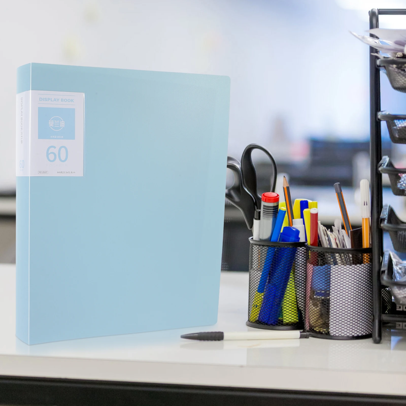 

Folder File Document Organizer Manager Office Plastic Display Book Documents Expanding for School Desk Portable