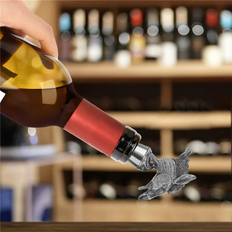 Металлическая открывалка для бутылок в форме головы лошади