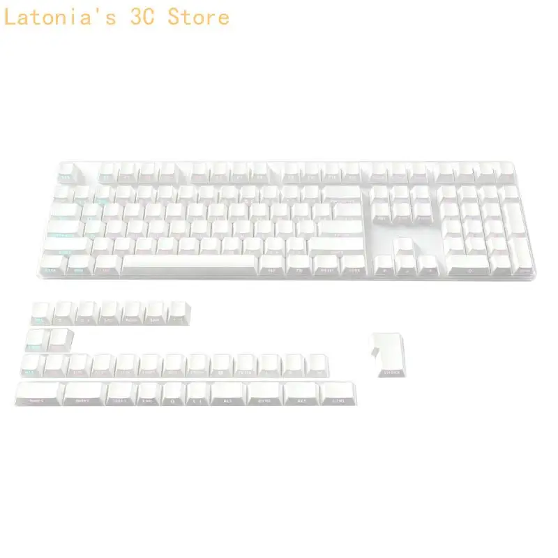 Board-Styling-Tastenkappen-Set mit seitlich aufgedruckten Zeichen, Cherrys Profile 140-teiliges Tastatur-Set für Tippbereiche – Detail 10