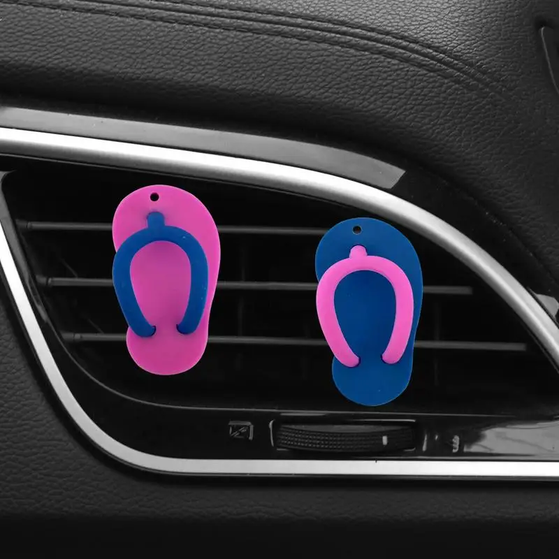 Slippers Car Vent Clips Slipper-Shaped Freshener Portable Slippers Car Vent Air Freshener For Cars RVs Trucks