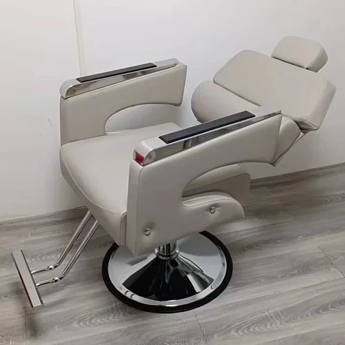 

Comfort Recliner Barber Chairs Handrail Dentist Workshop Adjustable Barber Chairs Equipment Hairdresser