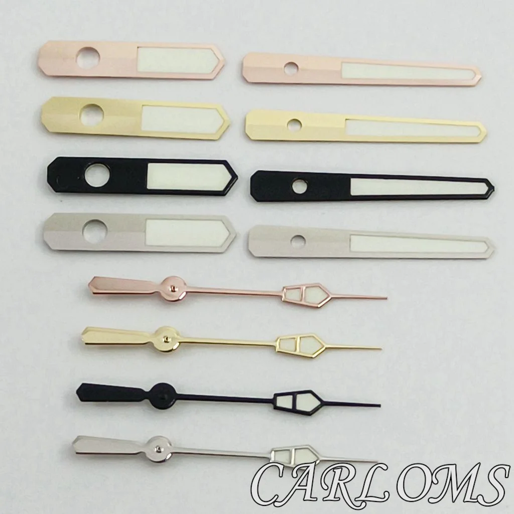 TOP NH34 NH35 NH36 7S26 7S36 4R35 4R36 MovementSilver Black Gold Rose Gold Watch Hands Luminous