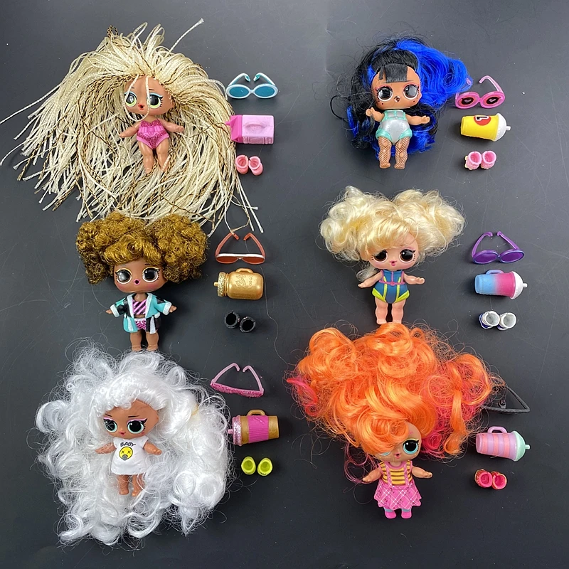 مجموعة ألعاب للفتيات يمكن جمعها بنفسك ، دمية فتاة ، تشمل الملابس والأحذية ، براقة ، هدايا عيد ميلاد الأطفال ، 8 ، طقم واحد #2