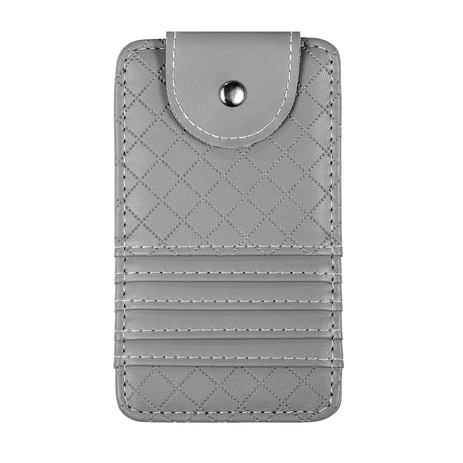 

Sun Visor Organizer Glasses Holder PU Storage Clip for Sunglasses Truck Visor Car Pocket Multifunctional Driving