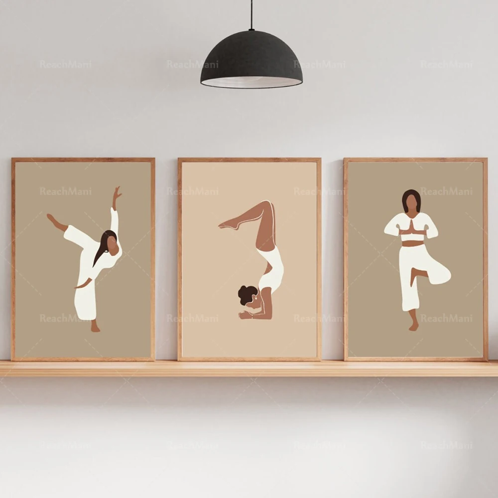 Affiche murale sur le thème du yoga, impression yoga, cadeau de méditation, impression de méditation, impression de pose de yoga, salutation du soleil, spirituel, art de la pleine conscience