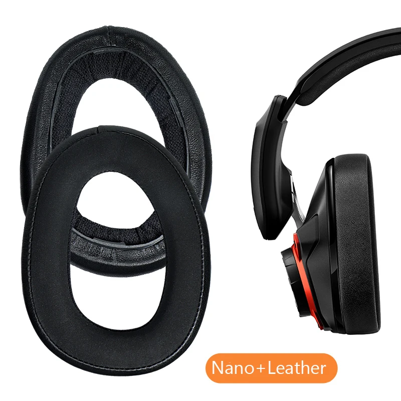 Bantalan Telinga Pengganti Sarung Bantal Busa Bantalan Telinga untuk Sennheiser GSP 600 GSP600 GSP 500 Headphone Gaming Casing Earphone Headset