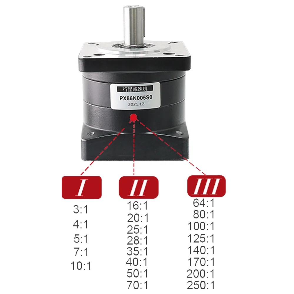 motor 34HS11860-HG10-1 5-1 6.0A  M High precision gearbox stepper motor nema3 for CNC engraving machine high torque 8N.