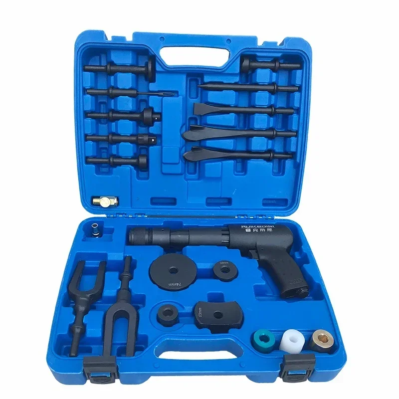 Pneumatic Concrete Breaker Ball Joint Auto Repair Tool Remover Flat Point Chisel Plane Air Hammer Kit Pneumatic Separating Fork