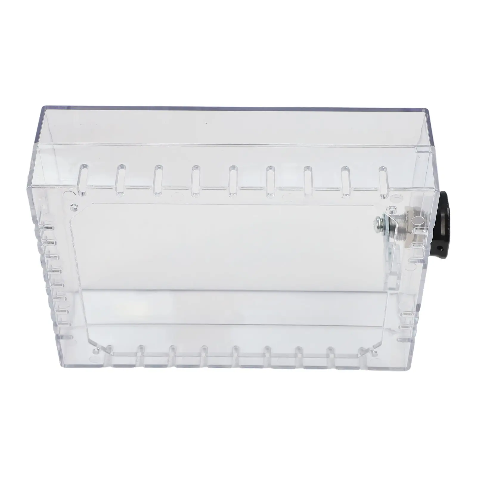 Thermostat Lock Box for Wall Mounted Units with Combination Lock Ventilation and Child Safety Features to Secure Thermostats