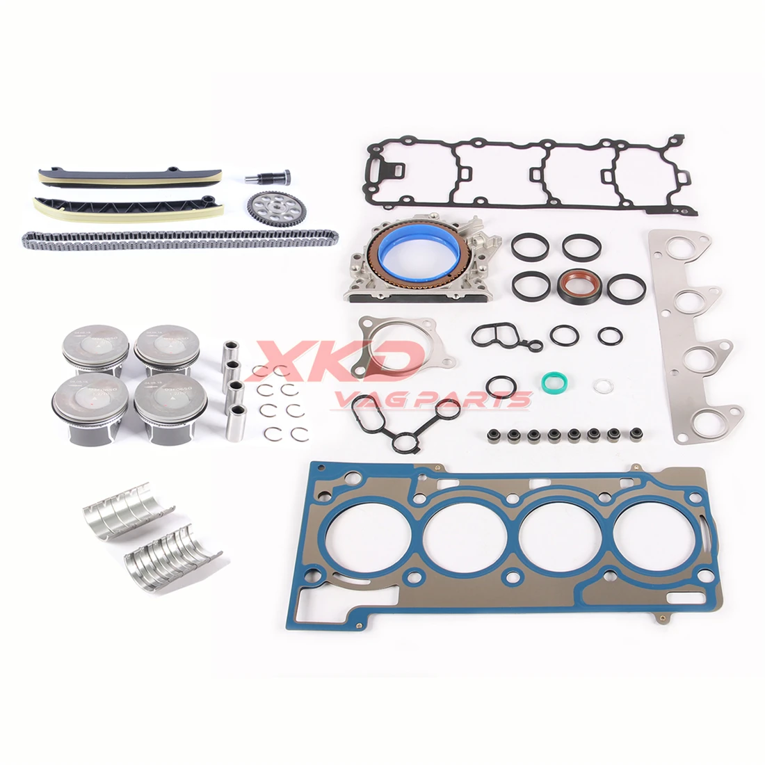 1.2T Engine Overhaul Rebuilding Kit  Fit For VW Polo Touran Audi A1 A3 CBZA CBZB 03F103383E 036103171B 038103085C