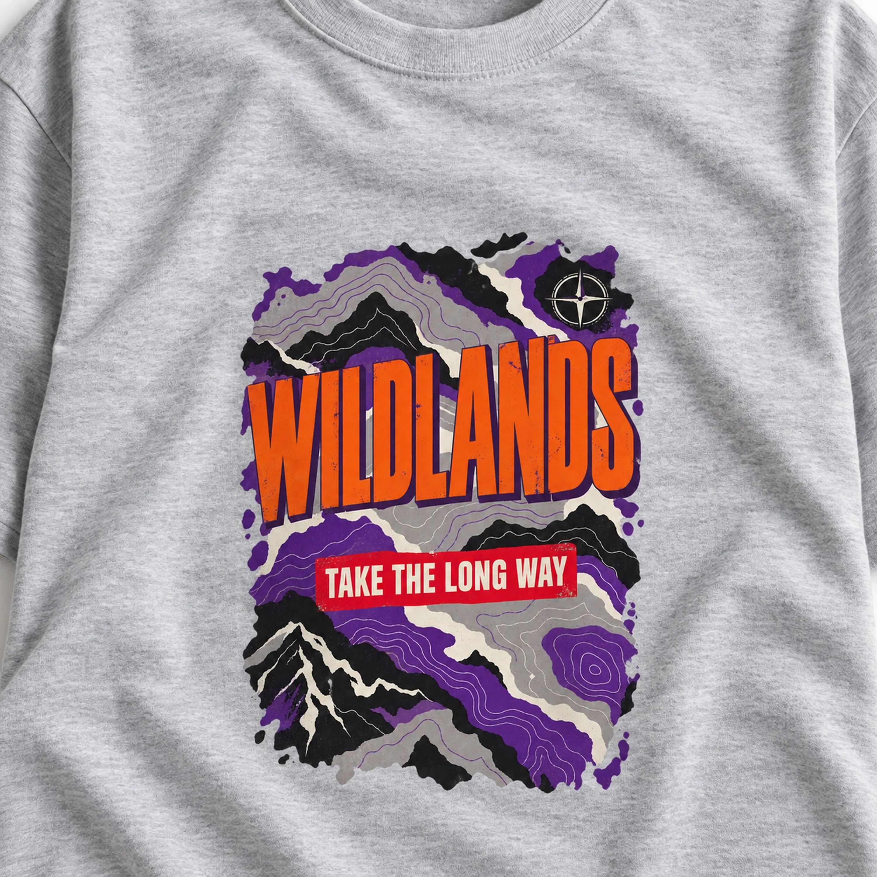 Wildlands Topographic Graphic T-Shirt