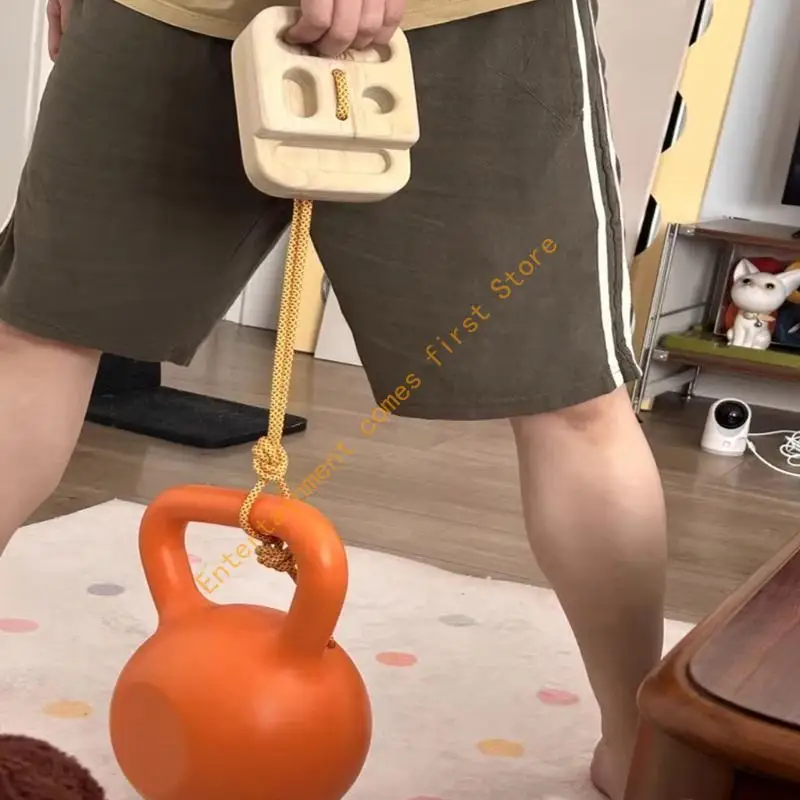 

55KD Pocket Small Hangs Board Forearm Exerciser Portable Climbing Training Board Finger Grip Strengthener Enduring