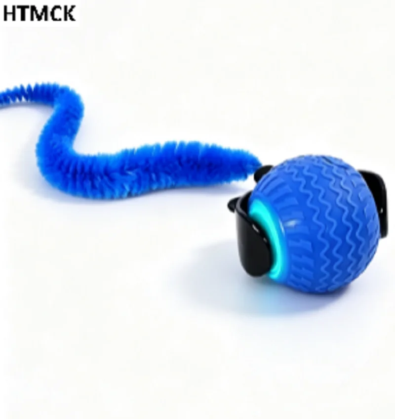 Automatic Rotating Smart LED Interactive Cat Teasing Ball Obstacle Avoidance Playful Pets Toy