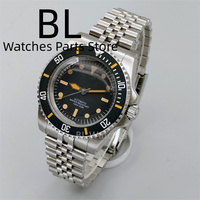 BLIGER 40MM Vintage Men's Watch Stainless Steel Roated Bezel Domed Mineral Crystal C3 Luminous NH35 PT5000 Movement Waterproof
