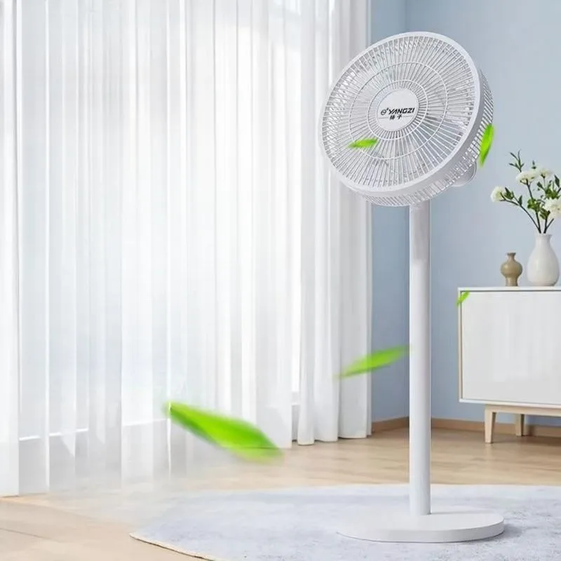 Floor Fan Large Airflow Quiet Energy Saving Oscillating Dorm Living Room Air Circulation Fan Cooling Fan Powerful Fan