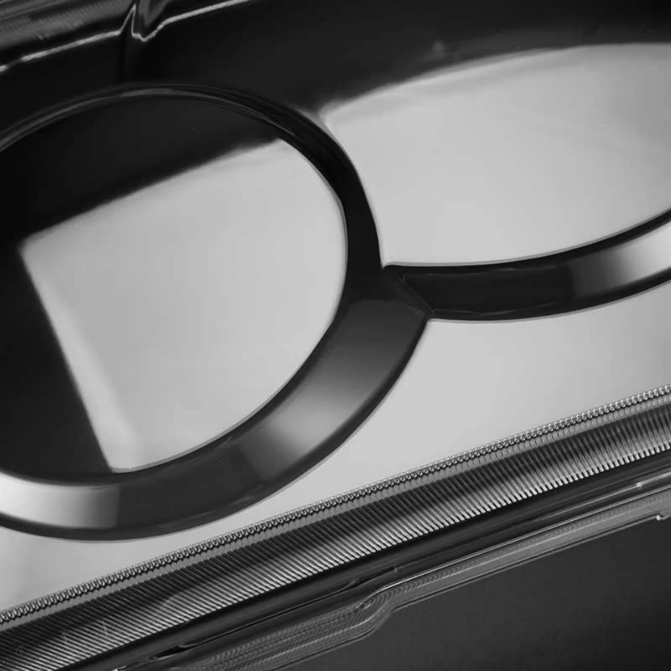 لاند روفر رينج روفر سبورت L320 2005-2009 عاكس الضوء غطاء مصباح المصباح قذيفة شفافة كشافات غطاء عدسة #6