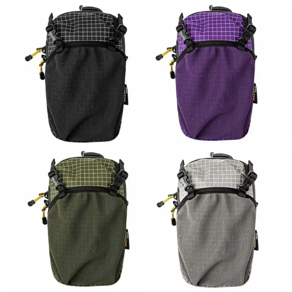 Quick-Adjust Strap Outdoor Phone Bag Hanging Pack Waterproof Water Bottle Holder Bag Lightweight Backpack Expansion