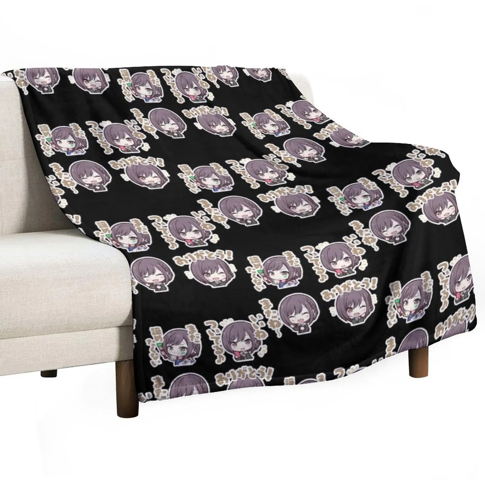 Project Sekai anime, ena shinonome project sekai Throw Blanket Plaid on the sofa Decoratives Luxury Throw halloween Blankets