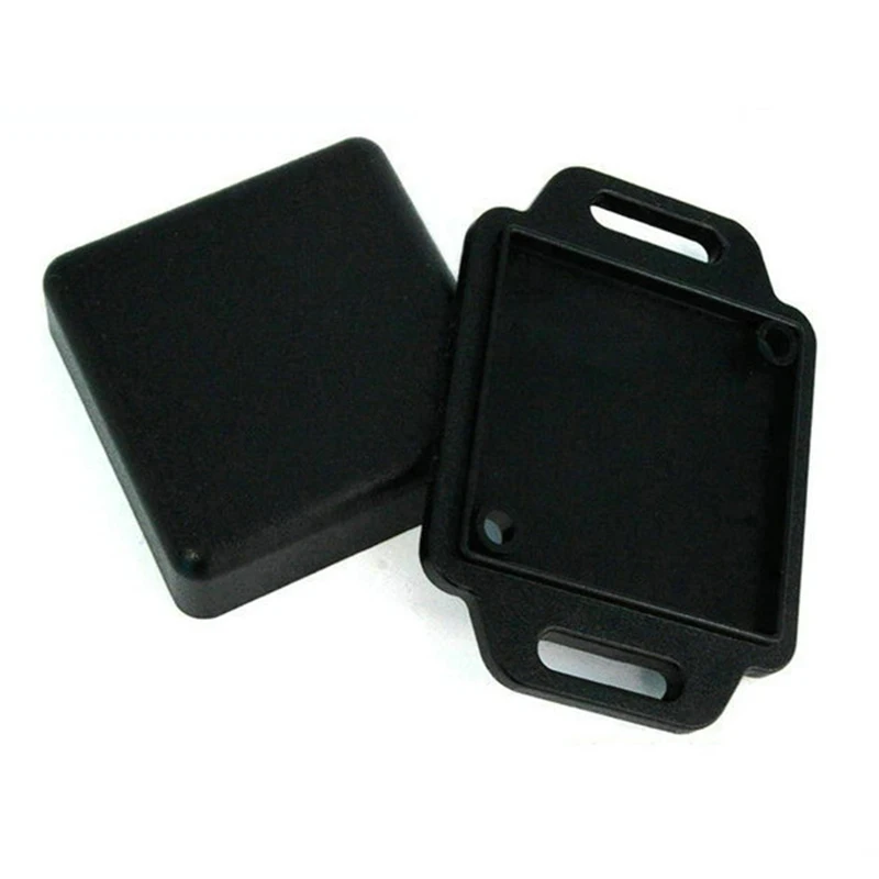 

Black ABS High Quality Small Plastic Electronics Enclosure For PCB Design Electrical Plastic Case DIY Wall Mounted Junction Box