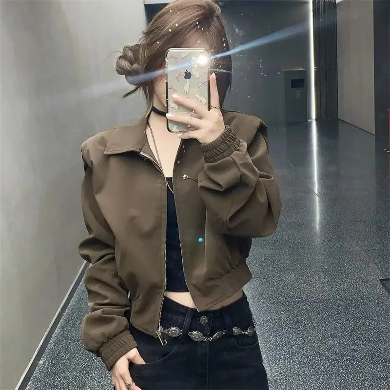 

Bomber Jackets Hardcore Womens Winter Sherpa Quilted Plush Insulated Softshell Removable Urban High-Quality Warmth Team Ribbed