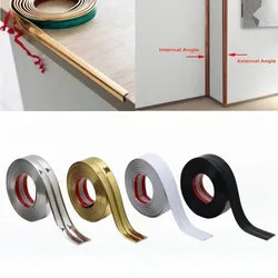 Self-adhesive decor tape sticker Wall Corner Molding Trim Child safety table corner anti-collision strip cabinet table protector