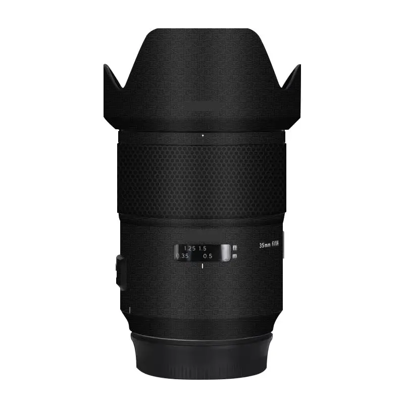Adesivo per fotocamera antigraffio con cappuccio per obiettivo per Tamron SP 35mm F1.4 adatto per Canon EF Mount Pellicola protettiva per avvolgimento 35 1.4