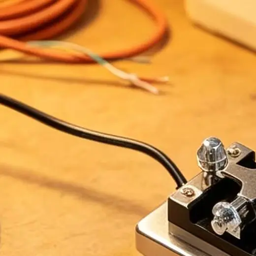 K4 Manual Telegraph Key Metal For Morse Code Practice Device For CW Shortwave Radio Communication Amateur Ham Station Equipment