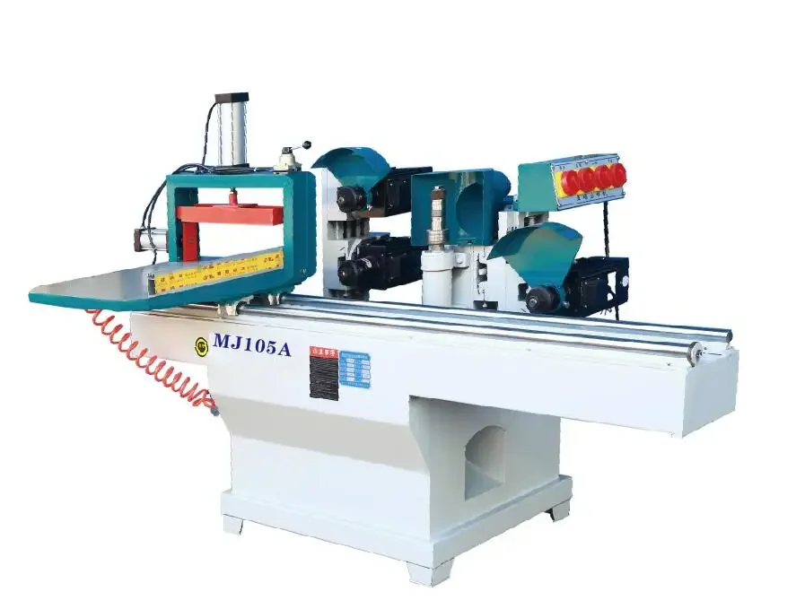 Woodworking machinery five-disc tenon machine