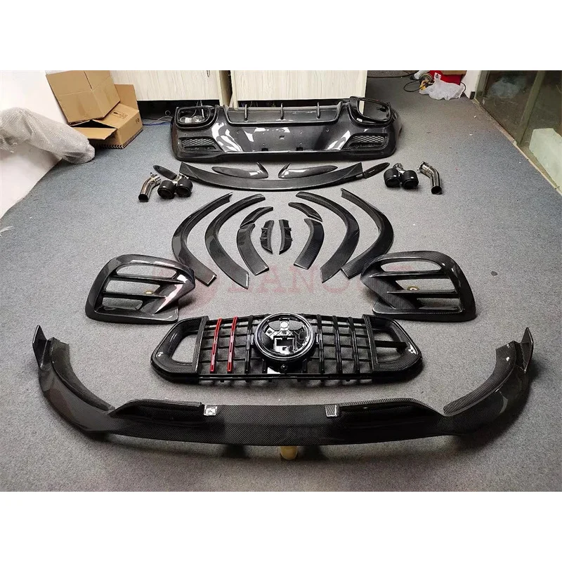 Bodykit 2021 Newest for  Bens GLE Coupe GLE350 GLE450 GLE63 C167 Upgrade to 800 Style Carbon Fiber Body Kits