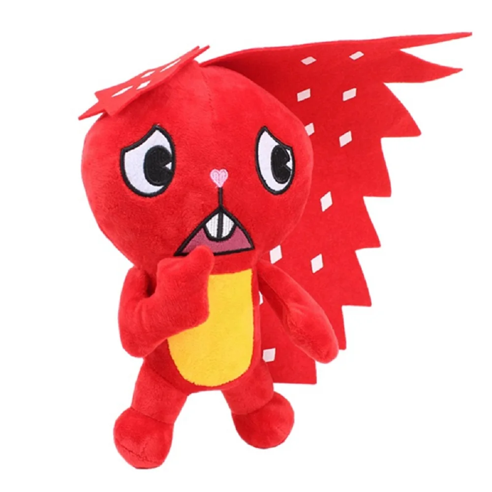 O htf árvore feliz amigos anime árvore feliz amigos soldado fliqpy brinquedos de pelúcia bonecas militar flipy boneca brinquedo de pelúcia para crianças presente