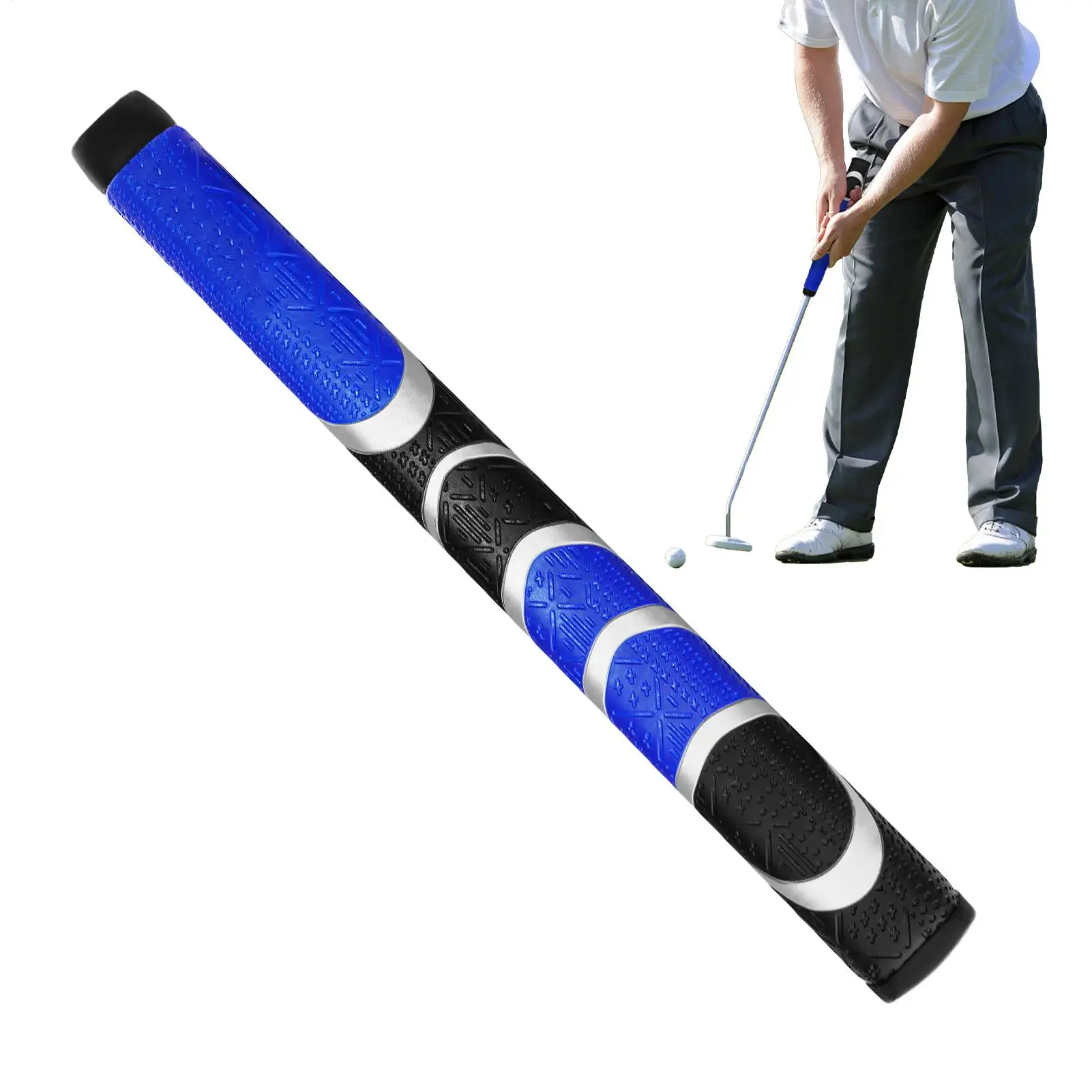قبضة مضرب خفيفة الوزن لمقابض نادي الجولف بديلة مقاومة للتمزق للتدريب على التأرجح للاعبي الغولف والشباب والمراهقين والأولاد #1