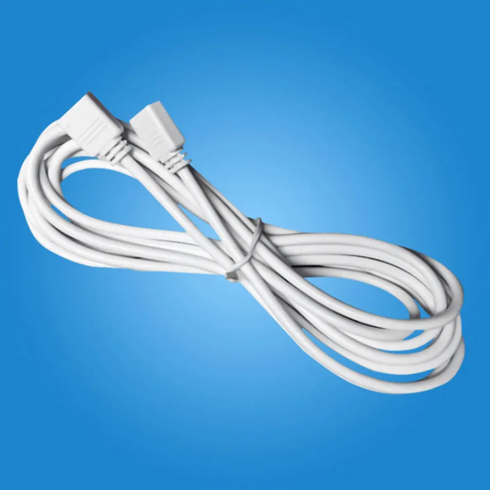

9 Pcs Strip Extension Cord RGB Light Cable for Controller White Easy Install No Led Strip Extension Cable Welding