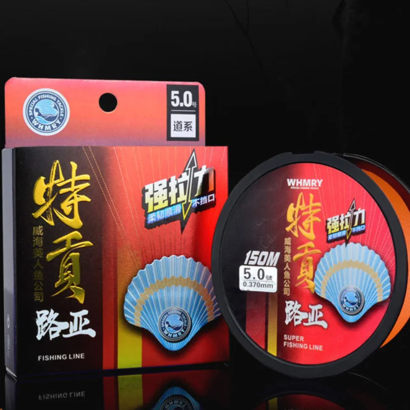 

Леска рыболовная Luya 150 м, флуоресцентная основная леска для морской рыбалки, нейлоновые аксессуары, искусственные украшения, леска все товары для рыбалки