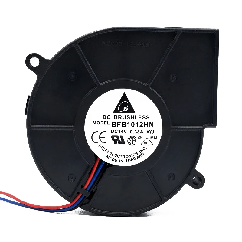 

Original Delta BFB1012HN 9733 DC14V 0.38A Special for barbecue grills, centrifugal turbine blower